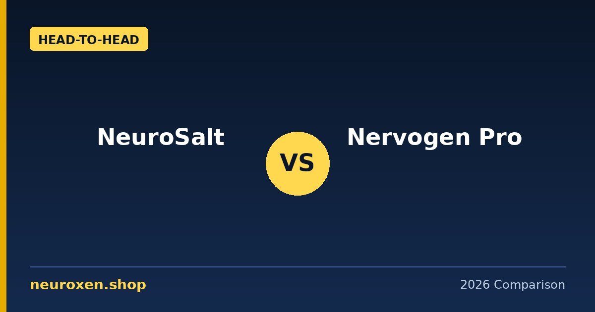 NeuroSalt vs Nervogen Pro